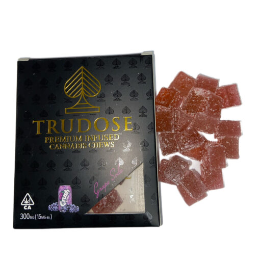 Discover a delightful blend of flavor and potency with Trudose Bubblegum Gummies, meticulously crafted to elevate your cannabis experience.